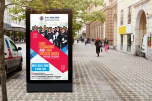 Signboard With Mock Up Space Your Commercial Information 300x200