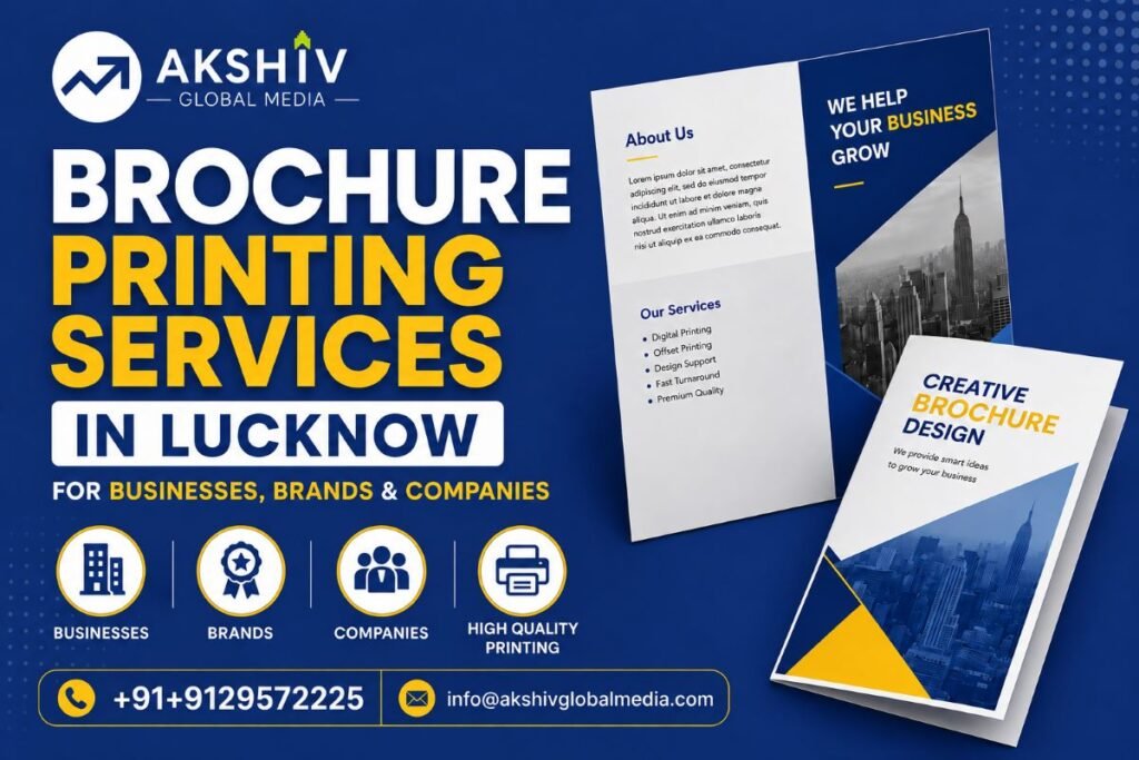 Brochure Printing Services in Lucknow