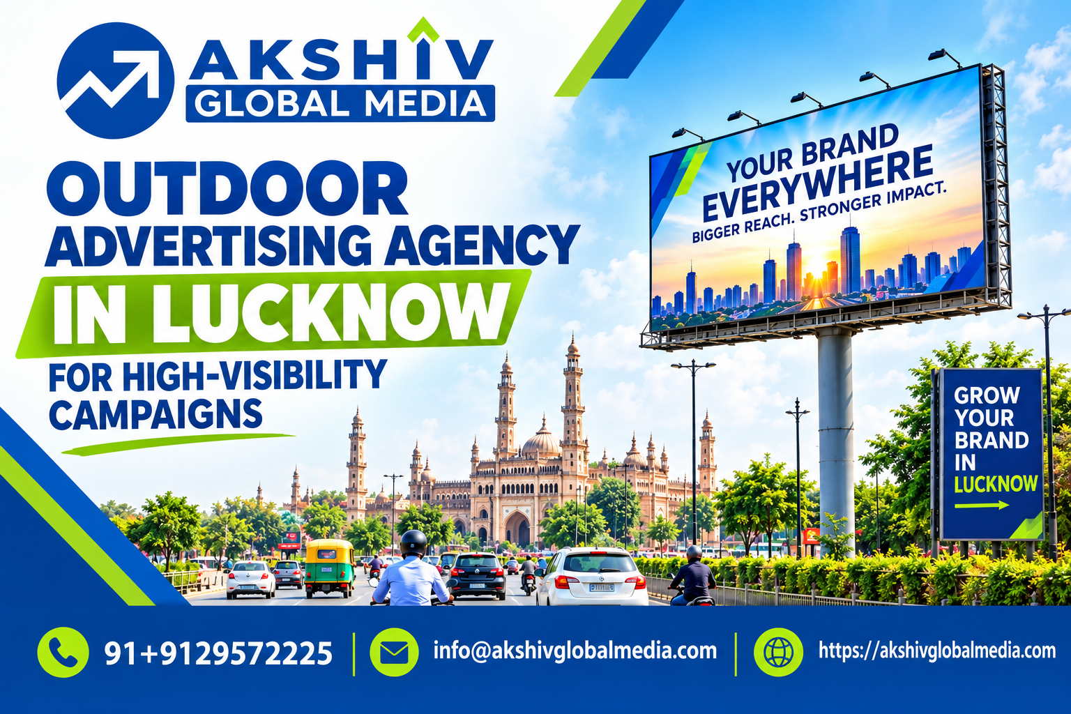 Outdoor Advertising Agency in Lucknow for High-Visibility Campaigns